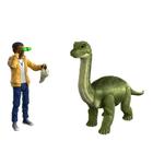 Conjunto de presentes de brinquedo Jurassic World Camp Cretaceous Darius com bebê braquiossauro