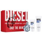 Conjunto de presentes Perfume Diesel Only The Brave para homens 75 ml