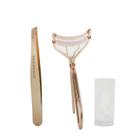 Conjunto de presentes Tweezerman Rose Gold Slant Tweezer e Classic Lash C