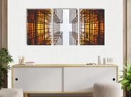 conjunto de quadros decorativos 3 peças Arquitetura Edificios"