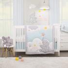 Conjunto de roupa de cama de berço Disney Dumbo Shine Bright Little Star 3 unidades