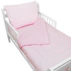 Conjunto de roupa de cama infantil American Baby Company 100% algodão rosa