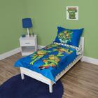 Conjunto de roupa de cama infantil Teenage Mutant Ninja Turtles 4 peças