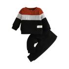 Conjunto de Roupa de Inverno para Meninos (3 a 24 Meses) - Suéter e Calças