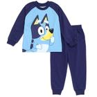 Conjunto de roupas Bluey Toddler Boys, camiseta e calça de corrida 2T