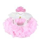 Conjunto de roupas para bonecas Reborn Baby Dolls, tutu rosa de 20-23 polegadas