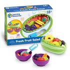 Conjunto de salada de frutas Pretend Play Food Learning Resources, 18 unidades