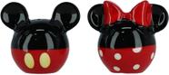 Conjunto de Saleiro e Pimenteiro de Cerâmica Disney Mickey e Minnie