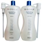 Conjunto de shampoo e condicionador BioSilk Hydrating Therapy 1L