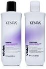 Conjunto de shampoo e condicionador Kenra Violet 300ml elimina o bronze - Kenra Professional