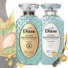 Conjunto de shampoo e condicionador Moist Diane para mulheres e homens, tratamento capilar com proteína de queratina natural, conjunto de hidratação japonesa para cabelos e couro cabeludo, sem silicone e sulfato, extra fresco e hidratado