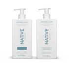 Conjunto de shampoo e condicionador Native Strengthening 500mL