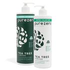 Conjunto de shampoo e condicionador Purezero Tea Tree & Matcha 600mL