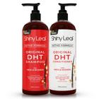 Conjunto de shampoo e condicionador Shiny Leaf DHT Blocker com biotina