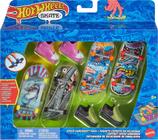 Conjunto de skate Hot Wheels Skate Tony Hawk 4 Fingerboards & Shoes