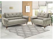 Conjunto de Sofás 2 e 3 Lugares Malbec Linoforte
