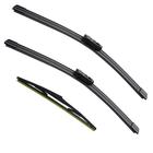 Conjunto de substituição Wiper Blade, 3 peças para Lexus NX200t/NX300/NX300h