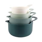 Conjunto de taças de mistura COOK WITH COLOR, antiderrapante, 4 peças, verde