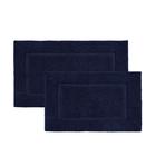 Conjunto de tapetes de banho LANE LINEN, 2 peças, absorvente, antiderrapante