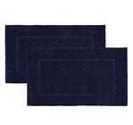 Conjunto de tapetes de banho LANE LINEN, 2 peças de jeans absorvente extra macio