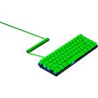 Conjunto de teclas Razer Keycap PBT + Cabo Espiral - Green - RC2101490700R3X