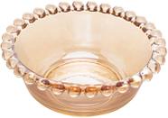 Conjunto de Tigelas de Cristal 4 Peças, Laranja (Âmbar) Wolff Pearl