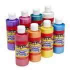 Conjunto de tintas Cra-Z-Art lavável perolado 8 quilates 118 ml variado