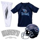 Conjunto de uniformes de futebol Franklin Sports Tennessee Titans Kids