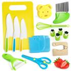 Conjunto de utensílios de cozinha Chanking Montessori 17 unidades para crianças