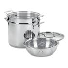 Conjunto de utensílios de cozinha Cuisinart Chef's Classic em aço inoxidável 12L