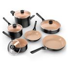 Conjunto de utensílios de cozinha Ninja Extended Life Ceramic, 10 peças, antiaderente