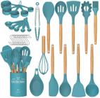 Conjunto de utensílios de cozinha Umite Chef, silicone antiaderente, 24 peças