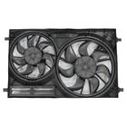 Conjunto de ventilador de resfriamento TYC 623540 compatível com Ford Black