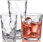 Conjunto de vidros 18 peças de drinkware misto. Conjunto de 6 Tumblers 17 oz., Set of 6 Rock 13 oz. e Set of 6 Juice 7 oz. Home Essentials & Beyond Glass Cups Drinking Glasses.