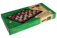 Conjunto de xadrez Wegiel Senator Wooden Weighted Chessmen