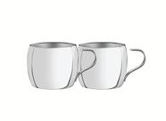 Conjunto de Xícaras Inox p/ Café 2 Peças Tramontina 64430780 CDT