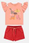 Conjunto Dino Princess para Menina Up Baby