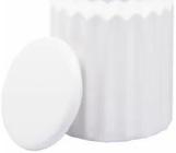 Conjunto Dispenser Banheiro Cerâmica Branco - Lyor