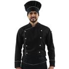 Chapéu Mestre Cuca Branco Toque Blanch Cozinheiros - Hook Classic &  Uniformes