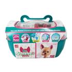 Conjunto - Doutor Canino - Maleta Verde e Rosa ROMA JENSEN