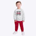 Conjunto em Moletom Mesclado Peluciado Infantil Masculino Milon 2000107