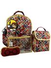 Conjunto escolar: mochila Harry Potter, lancheira, meninas, meninos e adolescentes