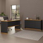 Conjunto Escritório Office Mesa e Buffet Berlin ViaNossa