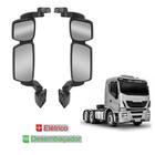 Conjunto Espelho p Iveco Tector c Desembaçador Elétrico 2 Un