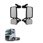 Conjunto Espelho Volvo FH 2013 2014 Convexo Desembaçador Par