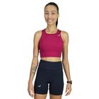 Conjunto Feminino Com Sustentação De Corrida Caminhada Academia Treino Indrills Running Malbec