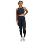 Conjunto Feminino Com Sustentação Para Corrida Caminhada Academia Treino Indrills Running All Black