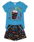 Conjunto Feminino Criança Roupa Infantil Verão Menina 4/6/8