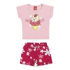 Conjunto Feminino Infantil 2 Peças Sorvete