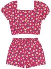 Conjunto Feminino Infantil Ciganinha de Malha - Kely e Kety